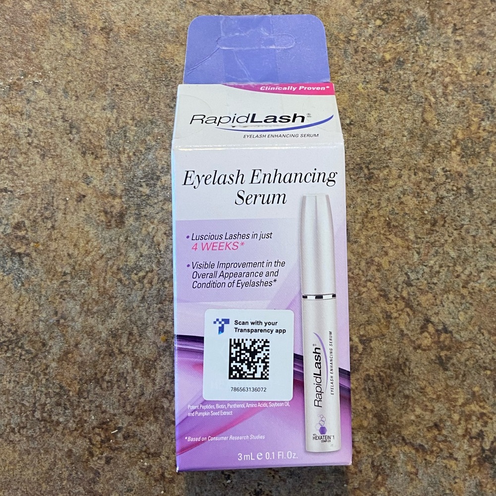 NIB Rapid Lash Eyelash Enhancing Serum (3ml/0.1 Fl. Oz) Box sealed/never opened.
